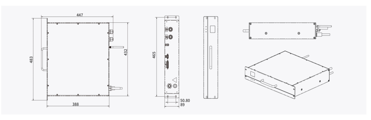 Single-mode CW Fiber Laser (YLLS-1000-W)