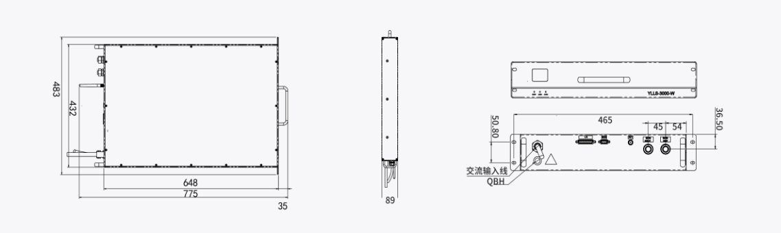 Single-mode CW Fiber Laser (YLLS-Plus-3000-W)