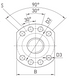 Гайка ШВП HIWIN R50-20K5-FSCDIN