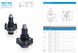BMT series 0 degree driven tool holder