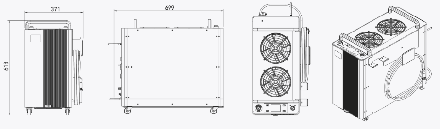 AAC CW Fiber Laser (YLPS-1500-A)