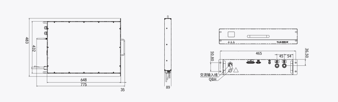 Single-mode CW Fiber Laser (YLLS-3000-W)